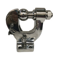 Model:TW-TY1 
Name:Pintle Hook
Product Detail 
Specification:19x12x20cm
Ball Dia.: 2''
Hole spacing: 85x45mm
Capacity: 16000Lbs 
Materials: SS304
Weight:6.00KGS
Car Model: Universal
