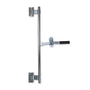 Description: Bar Lock
Material: Steel  
Finish: Zinc
