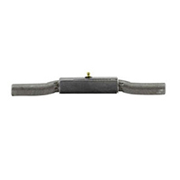 Description: 10" Steel Trailer Barrel Hinge with 1/4" Grease Fitting
Material: Steel 
Size: 10”
Grease Fitting: Yes
