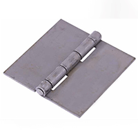 Description: 4" x 4" Steel Butt Hinge 
Material: Steel  
Size: 4" x 4"

