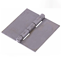 Description: 4" x 4" Steel Butt Hinge 
Material: Steel  
Size: 4" x 4"
