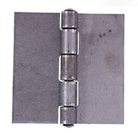 Description: 5" x 5" Steel Butt Hinge 
Material: Steel  
Size: 5" x 5"
