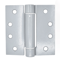 Description: 4" x 4" Steel Spring Hinge 
Material: Steel  
Finish: Power Coated
Size: 4" x 4"
