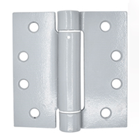 Description: 4" x 4" Steel Spring Hinge 
Material: Steel  
Finish: Power Coated
Size: 4" x 4"
