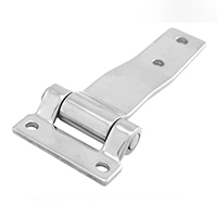 Description: 4.5” Strap Hinge 
Material: Steel  
Finish: Zinc  
Size: 4.5”

