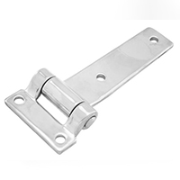 Description: Strap Hinge 
Material: Steel / Stainless Steel
Finish: Zinc / Polished
