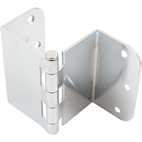 Model: TW-OD001Z 
Description: Steel Offset Door Hinge
Material: Steel  
Finish: Zinc
