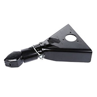 Name:A-Frame Gooseneck Coupler 
Capacity: 12500Lbs 
Description: 2-5/16''forged 
A-frame coupler
Finish: Black, Oil  
Materials: Q235      
Thickness: 6MM    
Weight: 7.60KGS