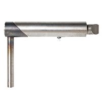 Description: 6-5/8” x 4-5/8” Slam Action Gate Latch
Material: Steel  
Size: 6-5/8” x 4-5/8”
