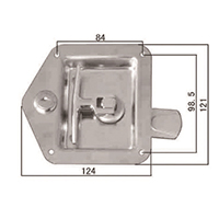 Description: Paddle Lock
Material: Stainless Steel  
