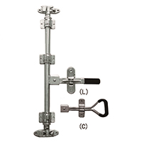 Description: Compression Lock
Material: Steel / Stainless steel  
Finish: Zinc / Polish
