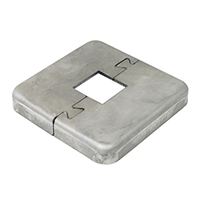 Description: Puzzle-Lock Split Flange
Material: Steel
Hole Size: 1”