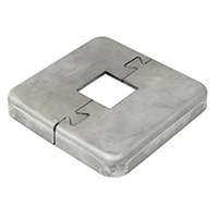 Description: Puzzle-Lock Split Flange
Material: Steel
Hole Size: 1-1/4”