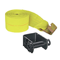 Model: TWRS14
Winch Strap
Size: 2”/4”(50mm/100mm)
BS: 10000-18000LBS
Webbing Color: Yellow
Length: 27”/30”
