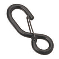 Model: TWSH17
Description: Plastic Coating S Hook with Keeper
BS: 1300KG/2800LBS
