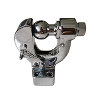 Model:TW-TL1 
Name:Pintle Hook
Product Detail 
Specification:20x12x21cm
Ball Dia.: 2''
Hole spacing: 85x45mm
Capacity: 16000Lbs 
Finish: Chrome
Weight:6.8KGS
Car Model: Patrol
